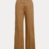 Khaki Women’s Ralph Lauren Chino Wide-Leg Pants Khaki Women’s Ralph Lauren Chino Wide-Leg Pants