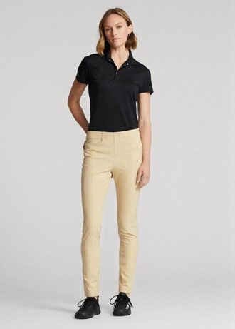 Khaki Women’s Ralph Lauren GolfStretch Athletic  Pants