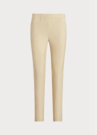 Khaki Women’s Ralph Lauren GolfStretch Athletic  Pants