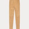 Khaki Women’s Ralph Lauren Lambskin Suede Leggings