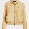 Khaki Women’s Ralph Lauren Linen Windbreaker Khaki Women’s Ralph Lauren Linen Windbreaker