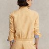 Khaki Women’s Ralph Lauren Linen Windbreaker Khaki Women’s Ralph Lauren Linen Windbreaker