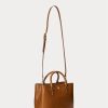 Lauren Tan Women’s Ralph Lauren Leather Small Marcy Satchel Bags Lauren Tan Women’s Ralph Lauren Leather Small Marcy Satchel Bags