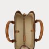 Lauren Tan Women’s Ralph Lauren Leather Small Marcy Satchel Bags Lauren Tan Women’s Ralph Lauren Leather Small Marcy Satchel Bags