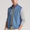 Light Blue Men’s Ralph Lauren Performance French Terry Vest