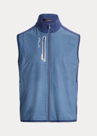 Light Blue Men’s Ralph Lauren Performance French Terry Vest