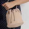 Light Pink Women’s Ralph Lauren Washed Leather Medium Emmy Bucket Bags Light Pink Women’s Ralph Lauren Washed Leather Medium Emmy Bucket Bags