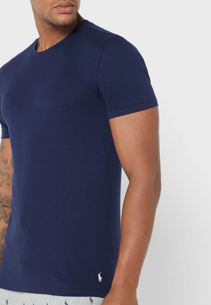 Multicolor Men’s Ralph Lauren 3 Pack Assorted Crew Neck T Shirts