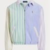 Multicolor Men’s Ralph Lauren Bayport Striped Oxford Fun Jackets Multicolor Men’s Ralph Lauren Bayport Striped Oxford Fun Jackets