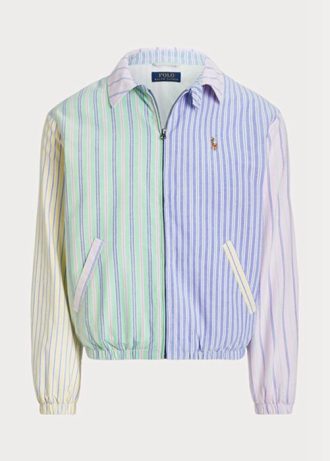 Multicolor Men’s Ralph Lauren Bayport Striped Oxford Fun  Jackets