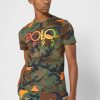 Multicolor Men’s Ralph Lauren Camo Crew Neck T Shirts