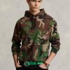 Multicolor Men’s Ralph Lauren Camo Fleece   Hoodie