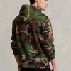 Multicolor Men’s Ralph Lauren Camo Fleece   Hoodie