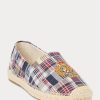 Multicolor Men’s Ralph Lauren Cevio Crest Madras Casual Shoes