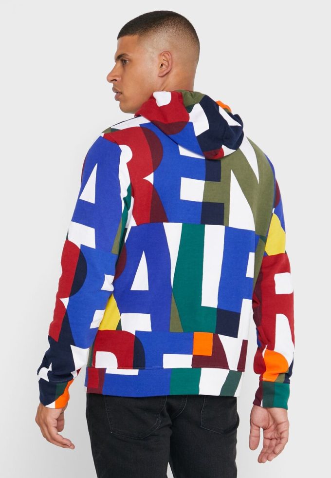 Multicolor Men’s Ralph Lauren Color Block Hoodie