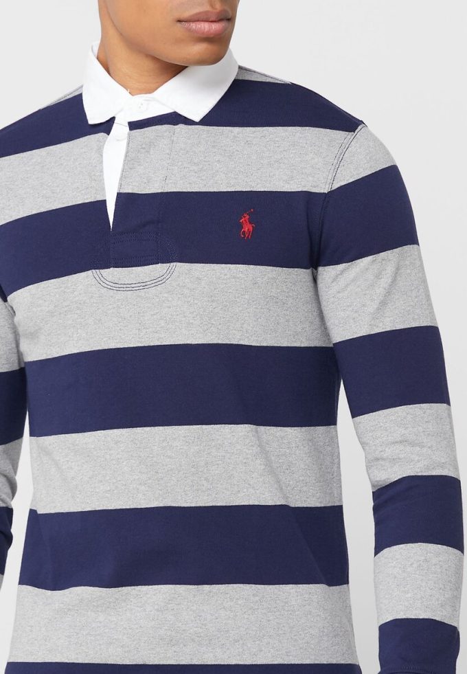 Multicolor Men’s Ralph Lauren Striped Polo Shirts