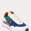 Multicolor Men’s Ralph Lauren Train 89 Color-Blocked Sneakers