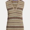 Multicolor Women’s Ralph Lauren Embellished Fair Isle Sweaters