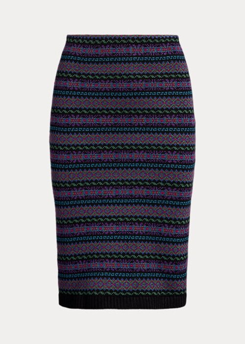 Multicolor Women’s Ralph Lauren Fair Isle Cotton-Blend Pencil Skirts Multicolor Women’s Ralph Lauren Fair Isle Cotton-Blend Pencil Skirts