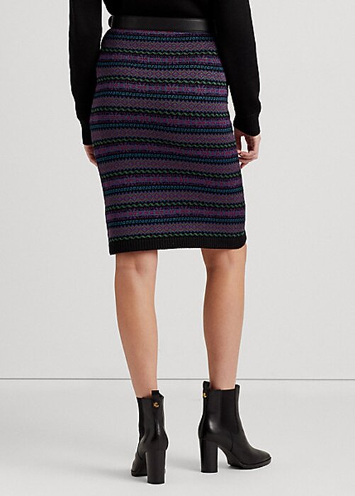 Multicolor Women’s Ralph Lauren Fair Isle Cotton-Blend Pencil Skirts Multicolor Women’s Ralph Lauren Fair Isle Cotton-Blend Pencil Skirts