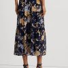 Multicolor Women’s Ralph Lauren Floral Crinkle Georgette Tiered Skirts Multicolor Women’s Ralph Lauren Floral Crinkle Georgette Tiered Skirts