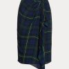 Multicolor Women’s Ralph Lauren Plaid Buckle-Trim Georgette Skirts Multicolor Women’s Ralph Lauren Plaid Buckle-Trim Georgette Skirts