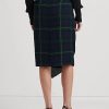 Multicolor Women’s Ralph Lauren Plaid Buckle-Trim Georgette Skirts Multicolor Women’s Ralph Lauren Plaid Buckle-Trim Georgette Skirts