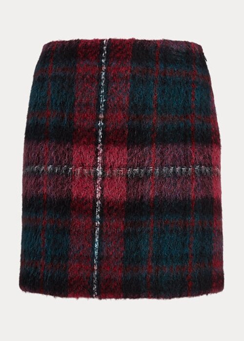 Multicolor Women’s Ralph Lauren Plaid Mohair Pencil Skirts Multicolor Women’s Ralph Lauren Plaid Mohair Pencil Skirts