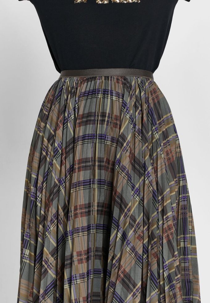 Multicolor Women’s Ralph Lauren Pleated High Waist Skirts