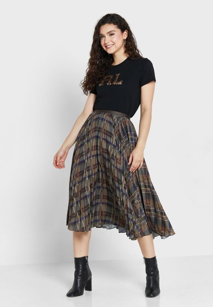 Multicolor Women’s Ralph Lauren Pleated High Waist Skirts