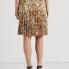 Multicolor Women’s Ralph Lauren Snakeskin-Print Pleated Charmeuse Skirts Multicolor Women’s Ralph Lauren Snakeskin-Print Pleated Charmeuse Skirts