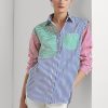 Multicolor Women’s Ralph Lauren Striped Cotton Broadcloth Shirts Multicolor Women’s Ralph Lauren Striped Cotton Broadcloth Shirts