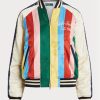 Multicolor Women’s Ralph Lauren Striped Sateen Bomber Jackets Multicolor Women’s Ralph Lauren Striped Sateen Bomber Jackets