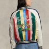 Multicolor Women’s Ralph Lauren Striped Sateen Bomber Jackets Multicolor Women’s Ralph Lauren Striped Sateen Bomber Jackets