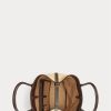 Natural Women’s Ralph Lauren Leather-Trim Straw Medium Bellport Tote Bags