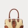 Natural Women’s Ralph Lauren Raffia Welington Mini Handbag