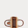 Natural Women’s Ralph Lauren Raffia Welington Mini Handbag