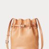 Natural Women’s Ralph Lauren Stud Vachetta Large Bellport Bucket Bags