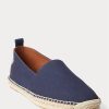 Navy Men’s Ralph Lauren Bowsworth Monogram Canvas Espadrille
