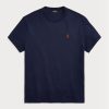 Navy Men’s Ralph Lauren Classic Fit Heavyweight Jersey  T Shirts