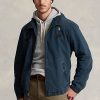 Navy Men’s Ralph Lauren Denim Hooded Jackets