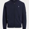Navy Men’s Ralph Lauren Double-Knit Bomber Jackets