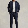Navy Men’s Ralph Lauren Double-Knit Bomber Jackets