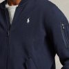 Navy Men’s Ralph Lauren Double-Knit Bomber Jackets