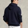 Navy Men’s Ralph Lauren Double-knit   Hoodie