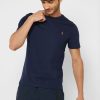 Navy Men’s Ralph Lauren Essential Crew Neck T Shirts