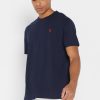 Navy Men’s Ralph Lauren Essential Crew Neck T Shirts