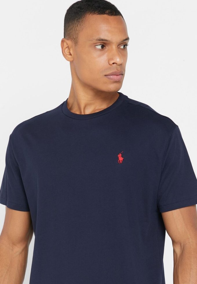 Navy Men’s Ralph Lauren Essential Crew Neck T Shirts