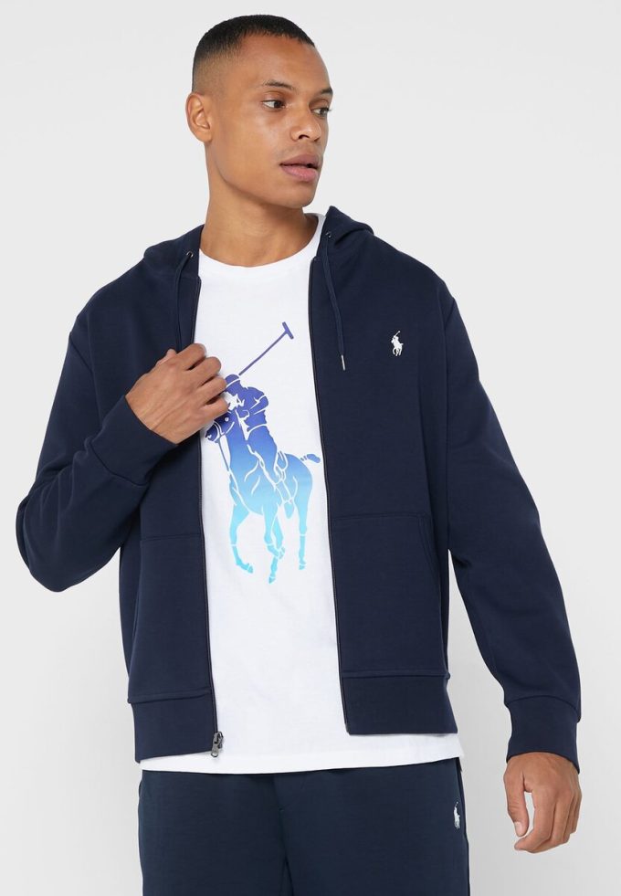 Navy Men’s Ralph Lauren Essential Hoodie