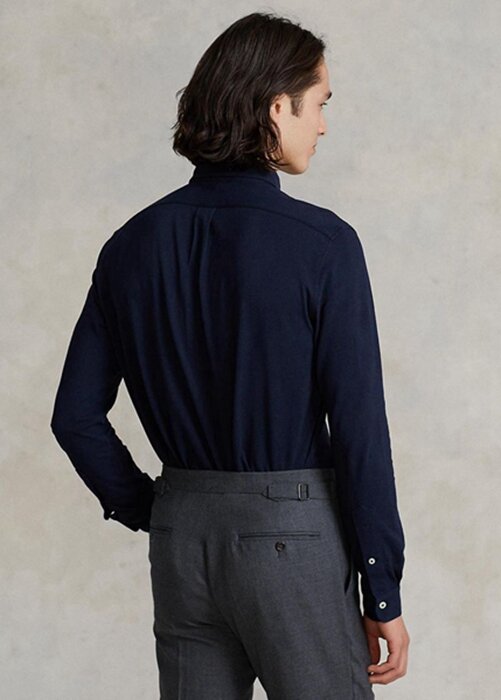 Navy Men’s Ralph Lauren Featherweight Mesh Shirts Navy Men’s Ralph Lauren Featherweight Mesh Shirts